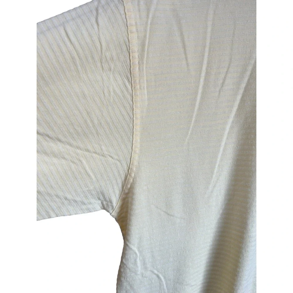 Adidas Polo Shirt Mens XXL Yellow Textured Short Sleeve Golf Preppy Casual